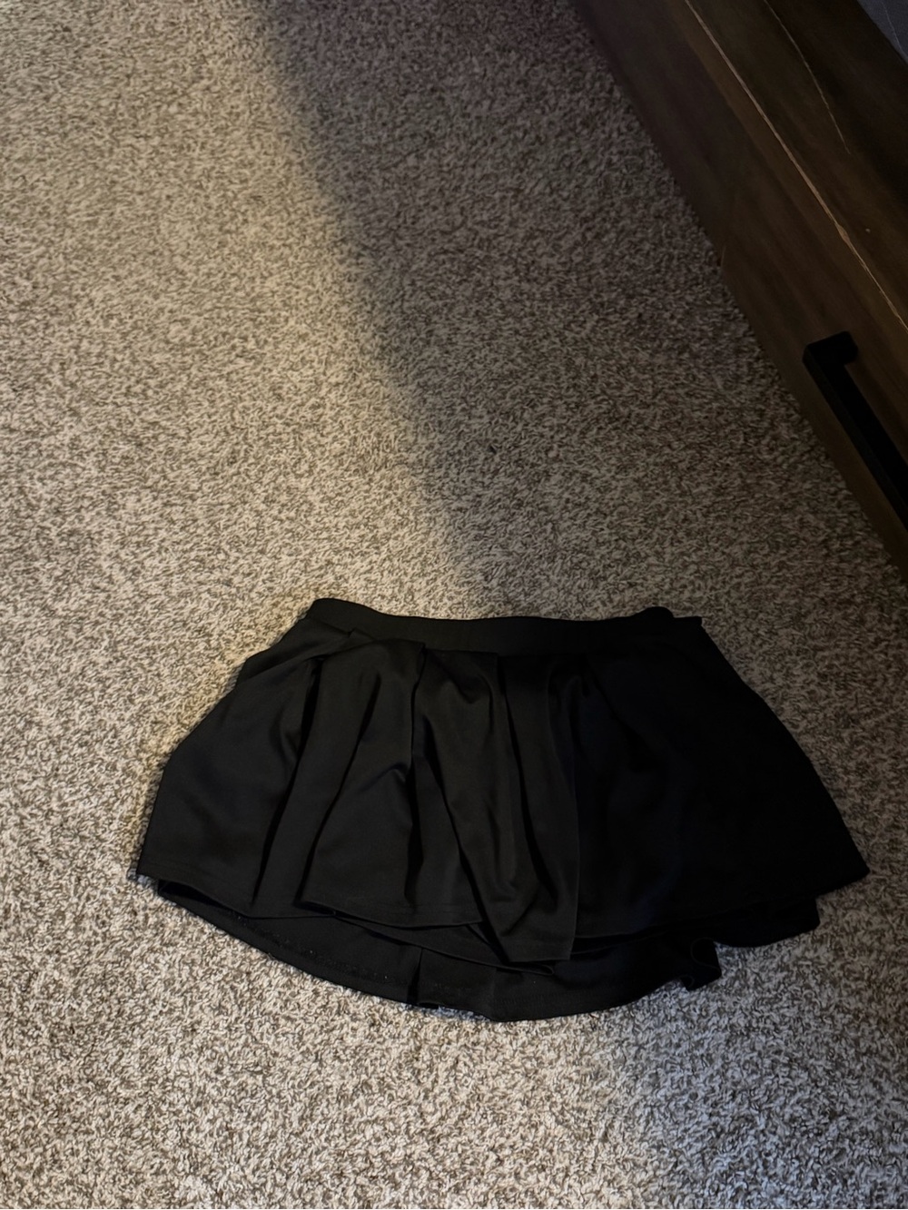 Black Pleated Mini Skirt - Classic Women's Skirt